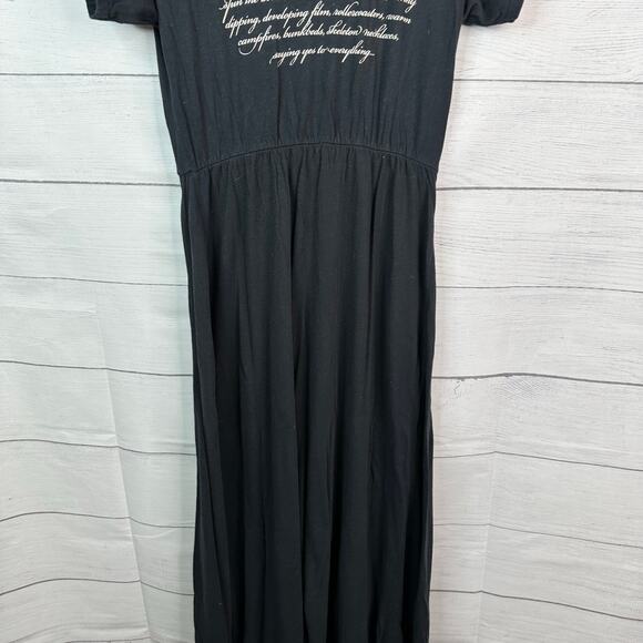 Wildfox Womens size Small This is Love Piper Maxi Dress Black - Picture 4 of 10